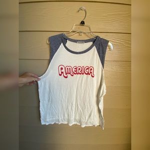Charlotte Russe AMERICA tank top